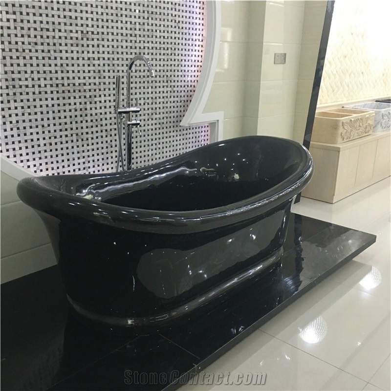 Featured image of post Black Granite Bathtub - We fabricate and install granite, quartz and marble surfaces for just about every project imaginable.