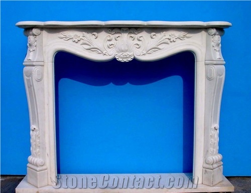 Best Design French Style Fireplace-Rsc029 Marble