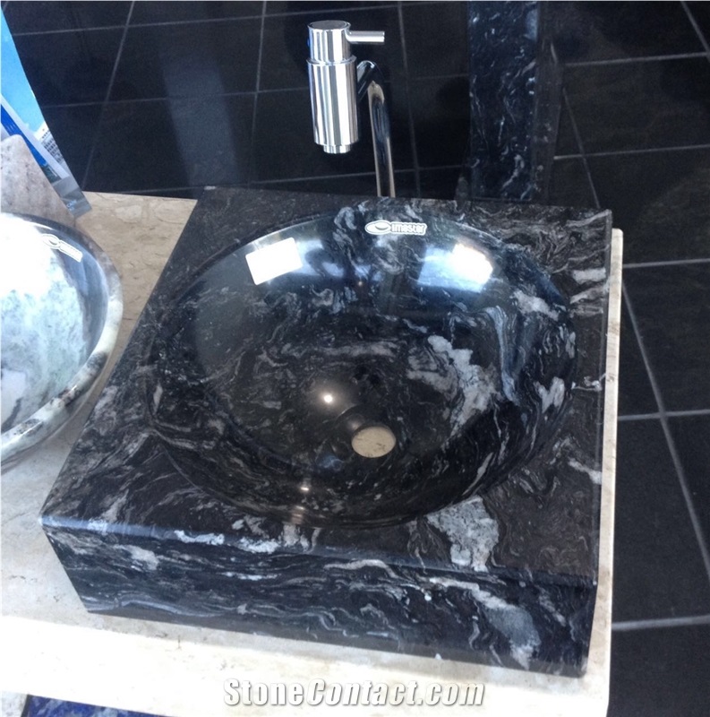 Black Spray Counter Sink /Basin from China - StoneContact.com