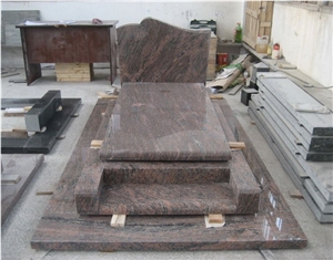 Custom Monument Granite Tombstone with Competitive Price