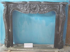Indoor French Style Fireplace-Rsc012 Marble