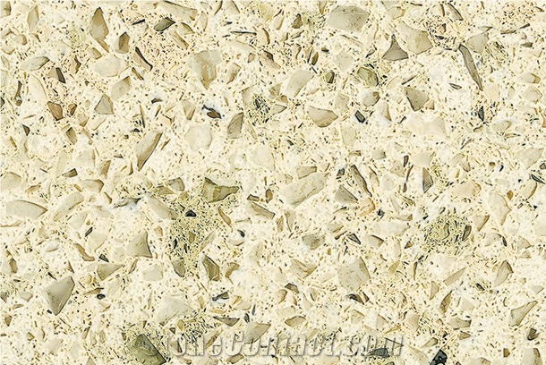 Pine Nut Yellow Quartz Stone Slabs & Tiles