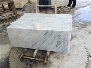 Popular Polished Italy Carrara White Marble Slabs & Tiles