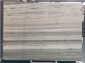 Natural Crystal Wood Vein Marble Slab Tile