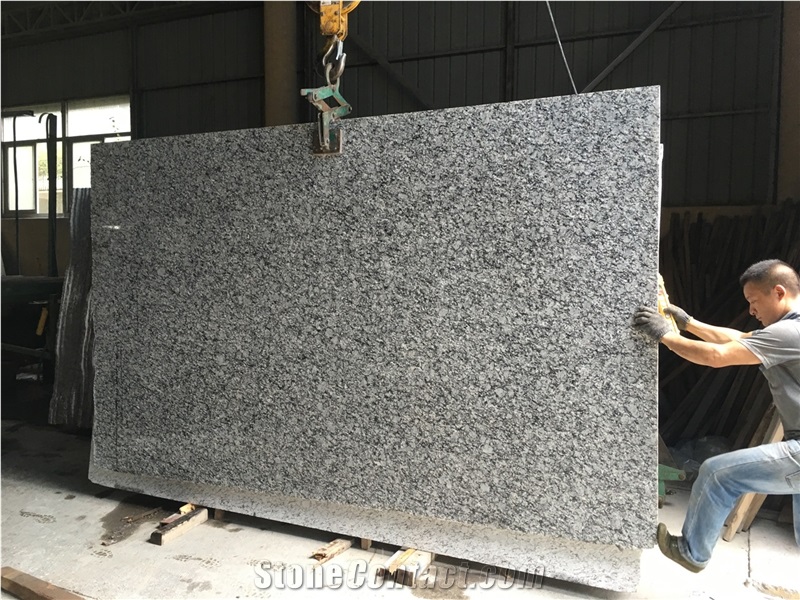 Spray White Granite Slabs & Tiles, Sea Wave Flower, Sea Wave Flower Granite, Seawave Grey Granite for Walling, Flooring,China Grey Granite