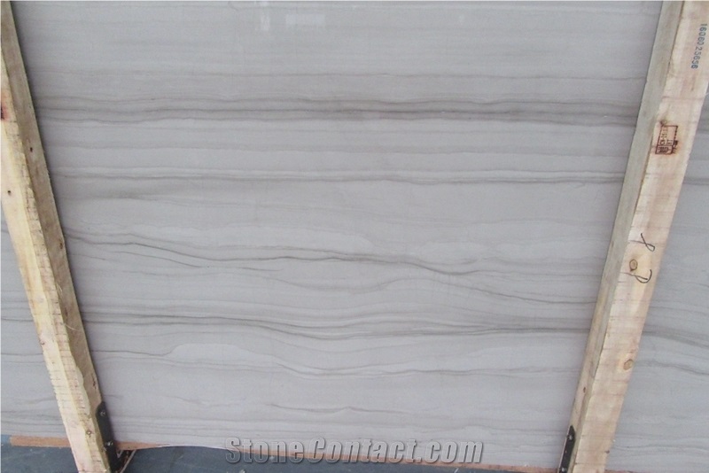 China Athens Wood Marble Slabs, Athens Wood Marble Slabs, Grey Serpegiante Slabs