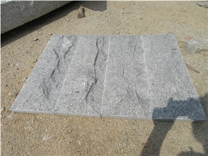 China Xiamen Grey White G603 Granite Mushroom Stone Wall Stone Wall Cladding