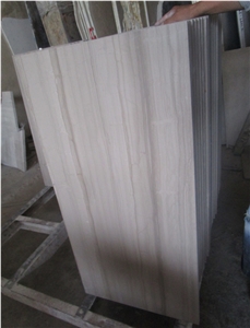 Popular China Marble Athen Grey Wood Marble Wall Tiles Honed Surface