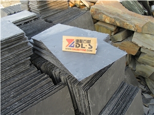 Top Grade China Natural Black Slate Roof Tiles
