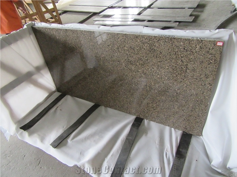 Top Quality Merry Wood Granite Cut to Size Wall Tiles, Polished Surface