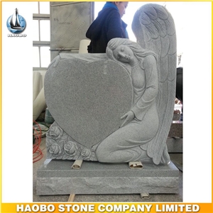 Angel Heart G603 Granite Monument Tombstone