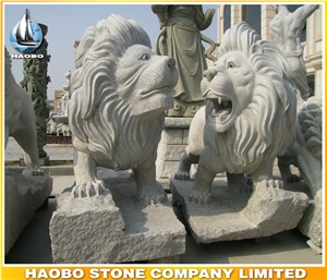 Stone Asian Guard Lions