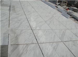 Volakas White Marble Floor Tiles and Wall Covering Greece Marble Tiles & Slabs