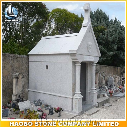 Wholesale Granite Private Cemetery Mausoleum Design