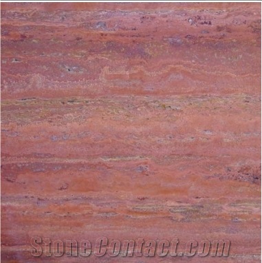 travertine rosso tiles & slabs,  pink travertine flooring tiles, walling tiles 