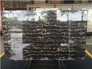 Black Portoro,Black Portoro Slabs & Tiles