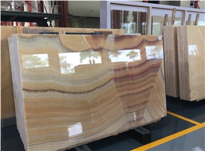 Rainbow Onyx Slab Polished Bookmatch Cut to Size for Project Onyx Bacground