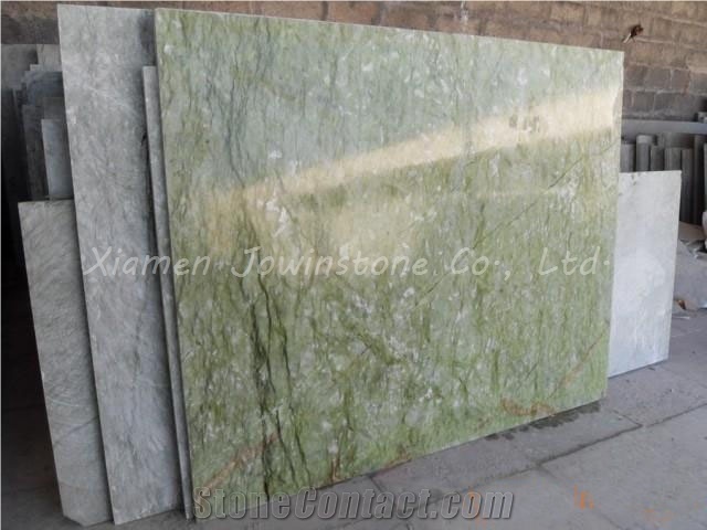 Plished Green Marble / Verder Ming Green for Flooring,Wall, Etc.