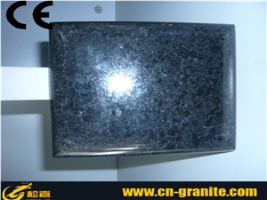 Black Basalt G684 Kitchen Countertops,China Black Polished Granite Kitchen Bar Tops,Edge Polished Countertops