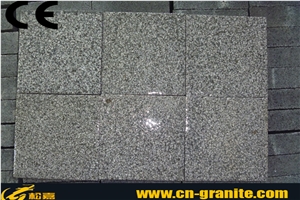 Bush Hammered China Grey Granite G654 Cubestones,Grey Granite Road Stone,Grey Granite Hot Sale
