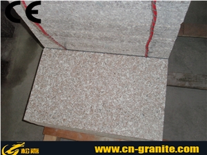 Bush Hammered Pink G648 Granite Stone Tile & Slab,China Pink Granite G648