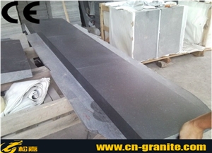 China Black Basalt G684 Kerbstone,Interlock Tiles & Kerbstone Black Side Stone Black Landscape Stone