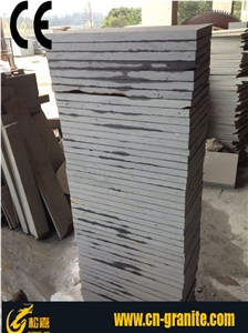China G654 Zhangpu Black Granite Tiles & Slabs,Black Granite Flamed Finished Wall Tiles,Granite Floor Covering