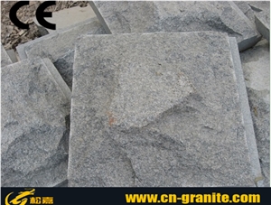 China Grey G343 Granite Mushroom Stone,Grey Granite Exterior Wall Stone,China Natural Stone Wall Cladding
