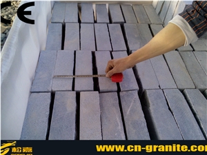 China Grey Granite G654 Cut-To-Size+Natural Split Paving Stone,China Sesame Black Granite Grey Pavers Outside & Cube Stone