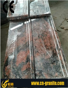 China Multicolor Red Granite Stairs & Steps,Multicolor Red Poilished Granite Stone for Stairs ,China Natural Stone for Staircase