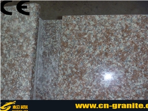 China Pink Granite G687 Tiles & Slabs,Polished Finished Pink Granire Floor Covering,Standard Granite Slab Size Granite Fireplace Hearth Slab