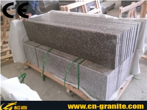 China Red Granite G664 Stairs & Steps,Cheapest Granite Stairs & Risers,Polished Surface Granite Treads and Threshold