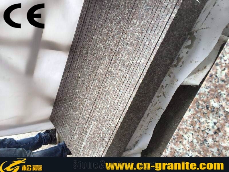 China Red Granite G664 Stairs & Steps,Cheapest Granite Stairs & Risers,Polished Surface Granite Treads and Threshold