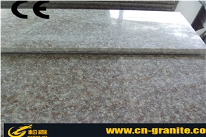 G687 China Pink Granite Stairs & Steps,Pink Chinese Granite Steps,Polished Surface G687 China Granite Stair Riser