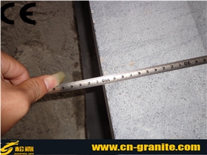Natural Split China Grey Granite G654 Kerbstone,Impala Black Granite Curbstone for Side Stone,Grey Granite Road Stone