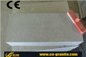 Padang Dark Grey Granite G654 Stairs & Steps,China Grey Granite Stair Tiles,Flamed Surface Stair Threshold