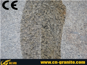 Polished Natural Tiger Skin Yellow Granite Slab & Tile ,Chinese Granite Stone Wall Covering,Skirting Tiles