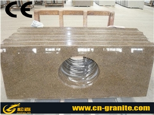 Tropical Brown Granite Kitchen Countertops,China Brown Granite Kitchen Bar Top,Polished Tropical Brown Kitchen Countertops