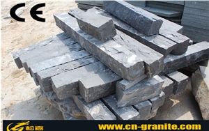 Zhangpu Black China Granite G654 Palisade Black Stone Palisade,Palisade Fencing Prices Garden Palisade