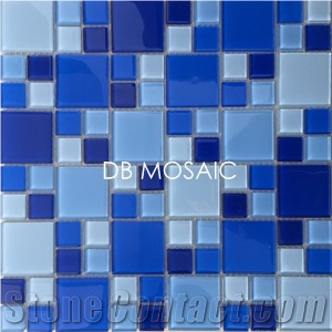 Crystal Mosaic Tiles for Pool