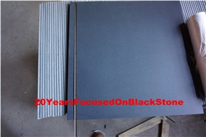 Absolute Black Granite Tilesslabs Matt Honed 610x610x10mm Shanxi Black Granite Tiles, China Black Granite