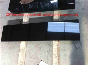 Chinese Black Granite Slabs House Plaque Shanxi Black Slabs Polished Name Plate China Black Granite, Shanxi Black Granite Slabs & Tiles