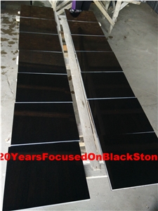 Chinese Shanxi Black Granite Polished Tiles 610x610x10mm Wholesale Price,Nero Assoluto, China Black,Hebei Black Granite Slabs & Tiles