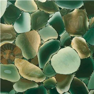 Antolini Luigi Angel Jasper Green Semiprecious Stone Tiles & Slabs