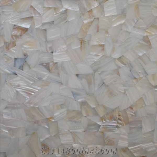 China Mop, White Semiprecious Stone Tiles & Slabs