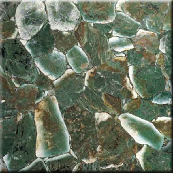 Green Jasper Semiprecious Stone Tiles & Slabs, Flooring Tiles, Wall Covering Tiles