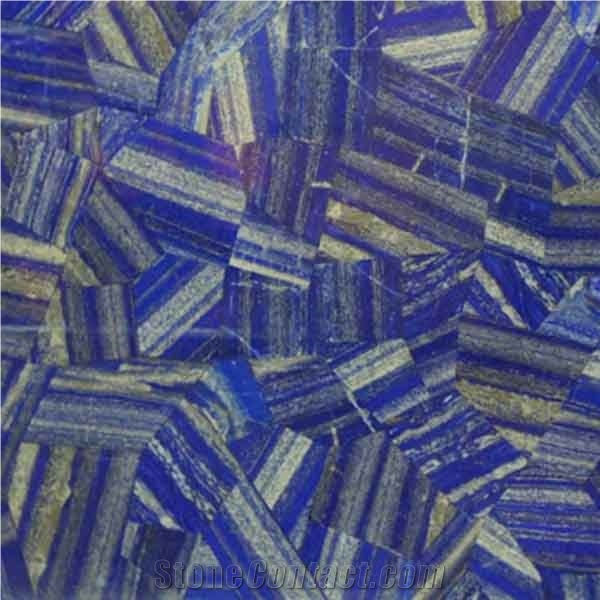 Lapis Blue Semiprecious Tiles & Slabs, Flooring Tiles