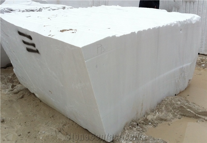 Sivec White Marble Blocks, Macedonia White Marble