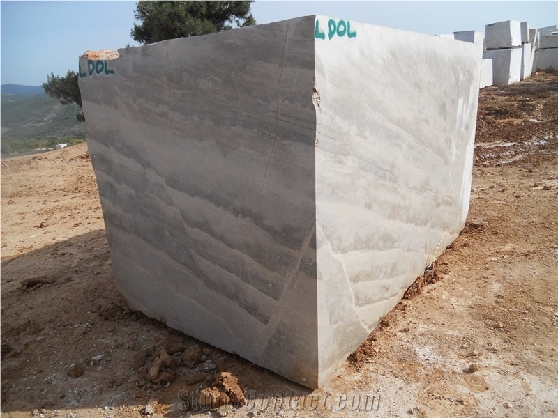 Erythrai Marble Block, Brown Marble Blocks