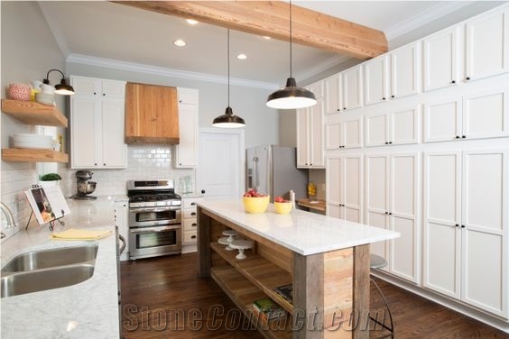 Engineered Stone Kitchen Countertops for Multifamily/Hospitality Projects Like Worktops,Bench Tops,Bar Top